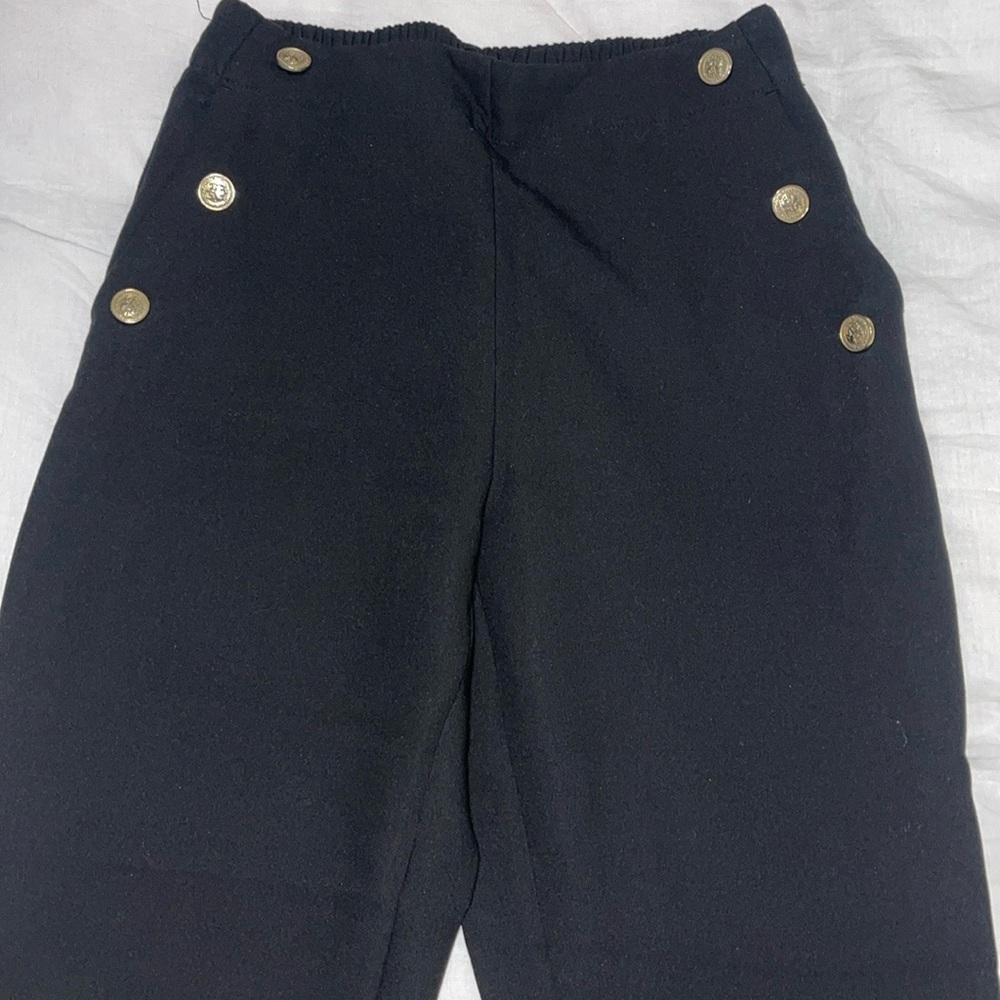 Black slacks